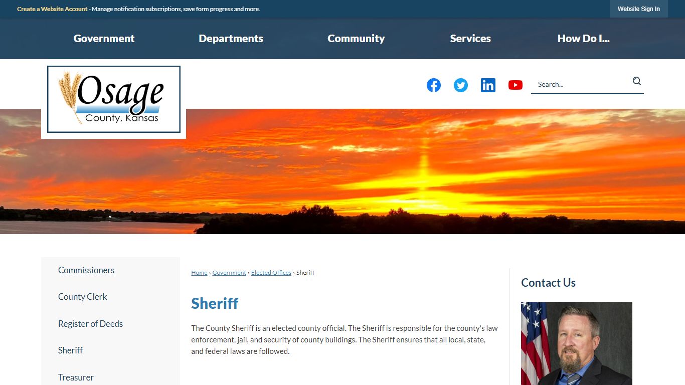 Sheriff | Osage County, KS